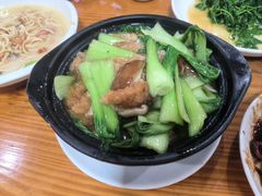香菇菜心面筋煲-半盆菜酒家(中山南一路店)