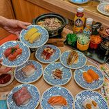 杭州果然是大城市，寿司好吃又好玩，玩出了新高
