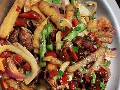 干锅排骨虾-嘎嘎鸭脑壳(驷马桥店)