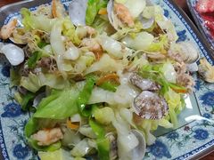 海鲜炒兴化粉-福州人铭小吃