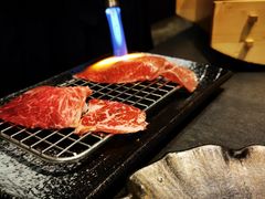 火炙和牛寿司-铭牛烧肉·和牛海鲜自助(高新月牙湖店)