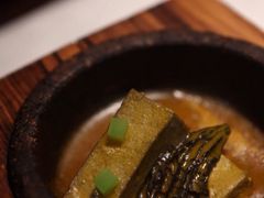 羊肚菌烧黑豆腐-无味舒食(思南公馆店)