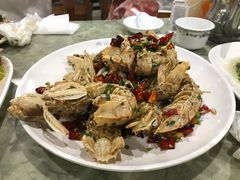 椒盐皮皮虾-四川小胡子海鲜(丁村万人海鲜广场店)