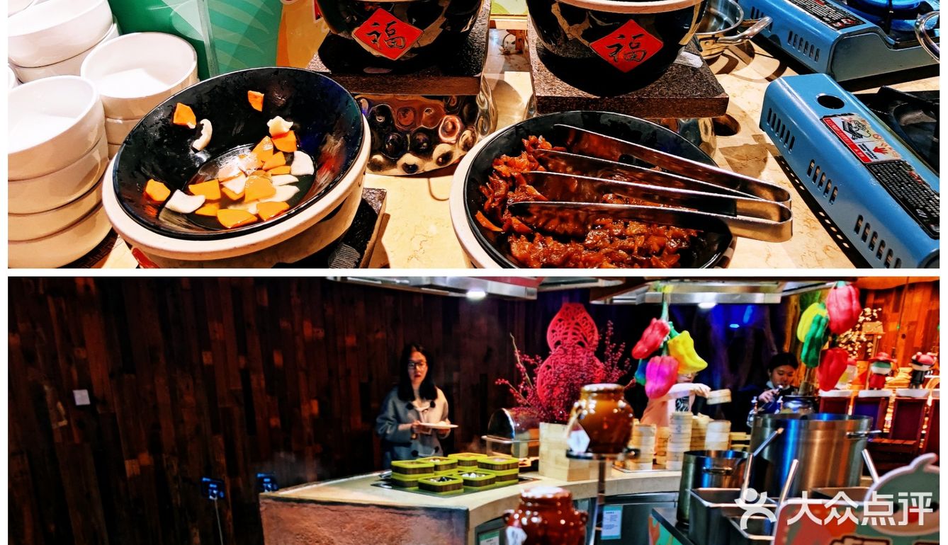 近300个餐位，结账都需要排队的热带丛林主题自助餐