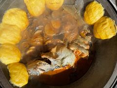 -北京龙庆四季香农家饭庄·灶台鱼·碳烤虹鳟鱼(龙庆峡店)