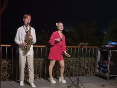 -日落吧·海景咖啡厅·餐酒吧·鸡尾酒·下午茶·乐队表演·浪漫夕阳·三亚文华东方酒店