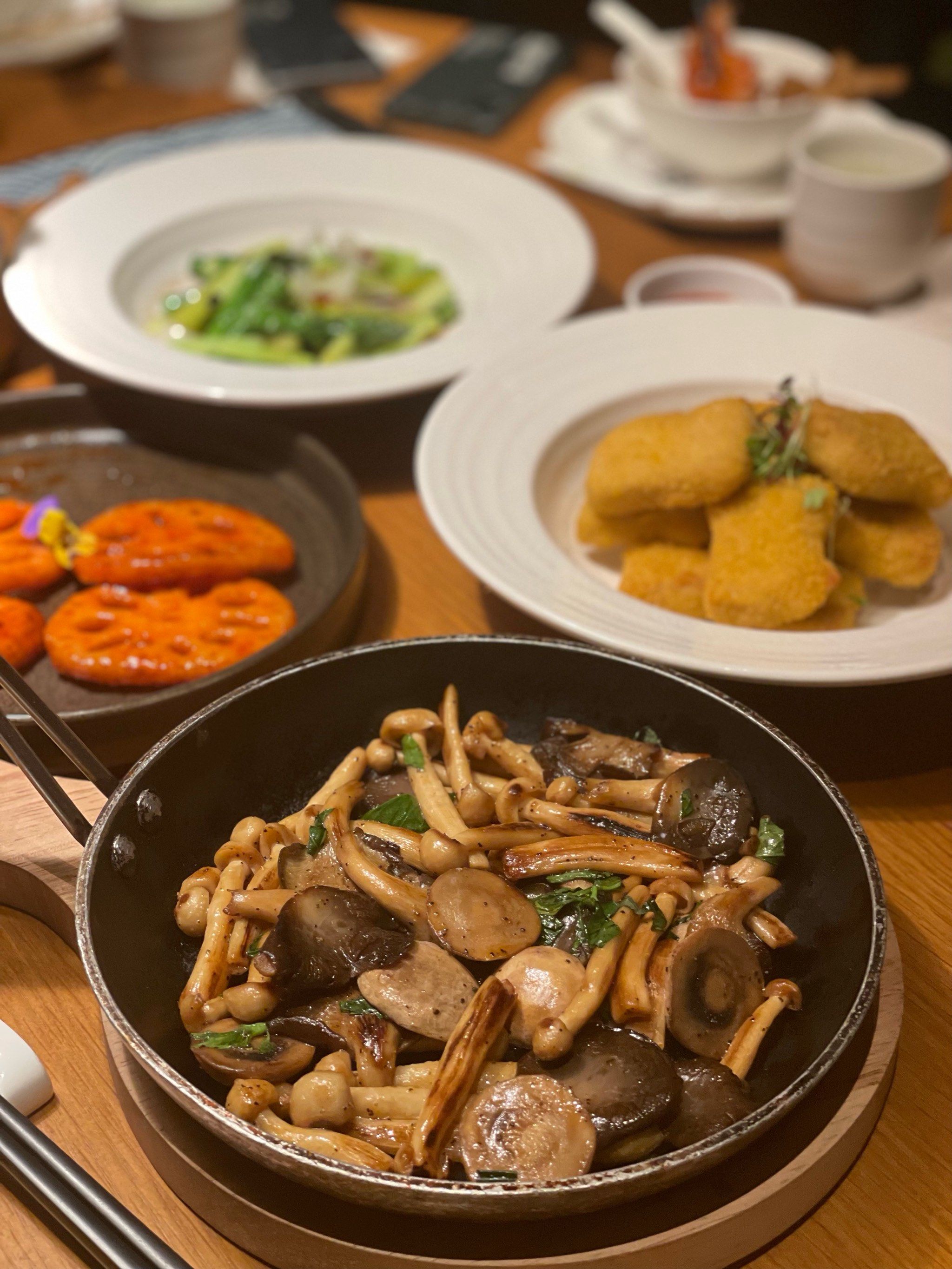 终于尝到素食天花板来自杭州米其林庆春朴门🥢