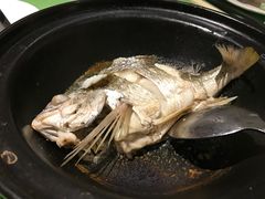 油盐焗海立鱼-百味馆·粤菜·湛江菜(后海花园店)