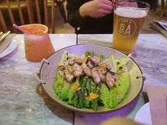 低温嫩鸡胸芦笋亚洲风味沙拉-The Rug Cafe(王府中环店)