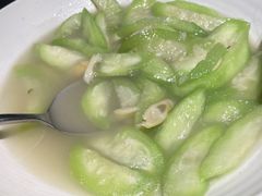 丝瓜烧竹笋干-老头儿油爆虾·1987杭州烟火味(湖滨银泰in77D区店)