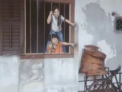 -槟城街头艺术街区