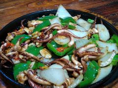铁板鱿鱼须-秋色客家菜(南山店)