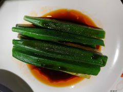 凉拌秋葵-胖哥俩肉蟹煲(长沙高铁吾悦广场店)
