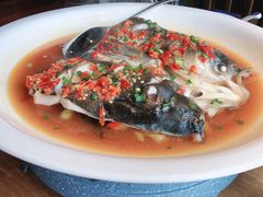 老坛剁椒蒸有机鱼头-举炊·寻湘记·新鲜现炒(临平西子国际店)