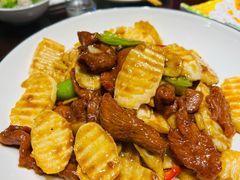 茭白炒牛柳-黄鹤楼大酒店(友谊北大街店)