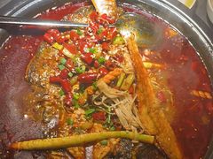 -探鱼·鲜青椒爽麻烤鱼(广州欣荣广场店)