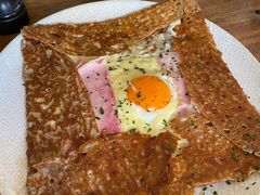 巴黎火腿鸡蛋芝士蘑菇可丽饼-RAC BAR(安福路店)