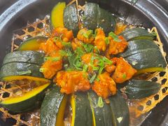 砂锅板栗南瓜焗排骨-粤秀小厨·广式早茶(辽宁路店)