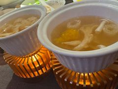 金耳菌菇清鸡汤-锦府园·新台州菜(合生汇店)