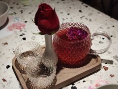 素描玫瑰花茶-素描餐厅(灵隐天竺店)