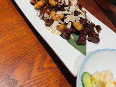 黑蒜子牛肉粒-陆壹捌餐厅(五大道店)