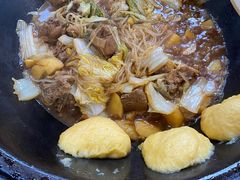 -粘豆包柴火铁锅炖