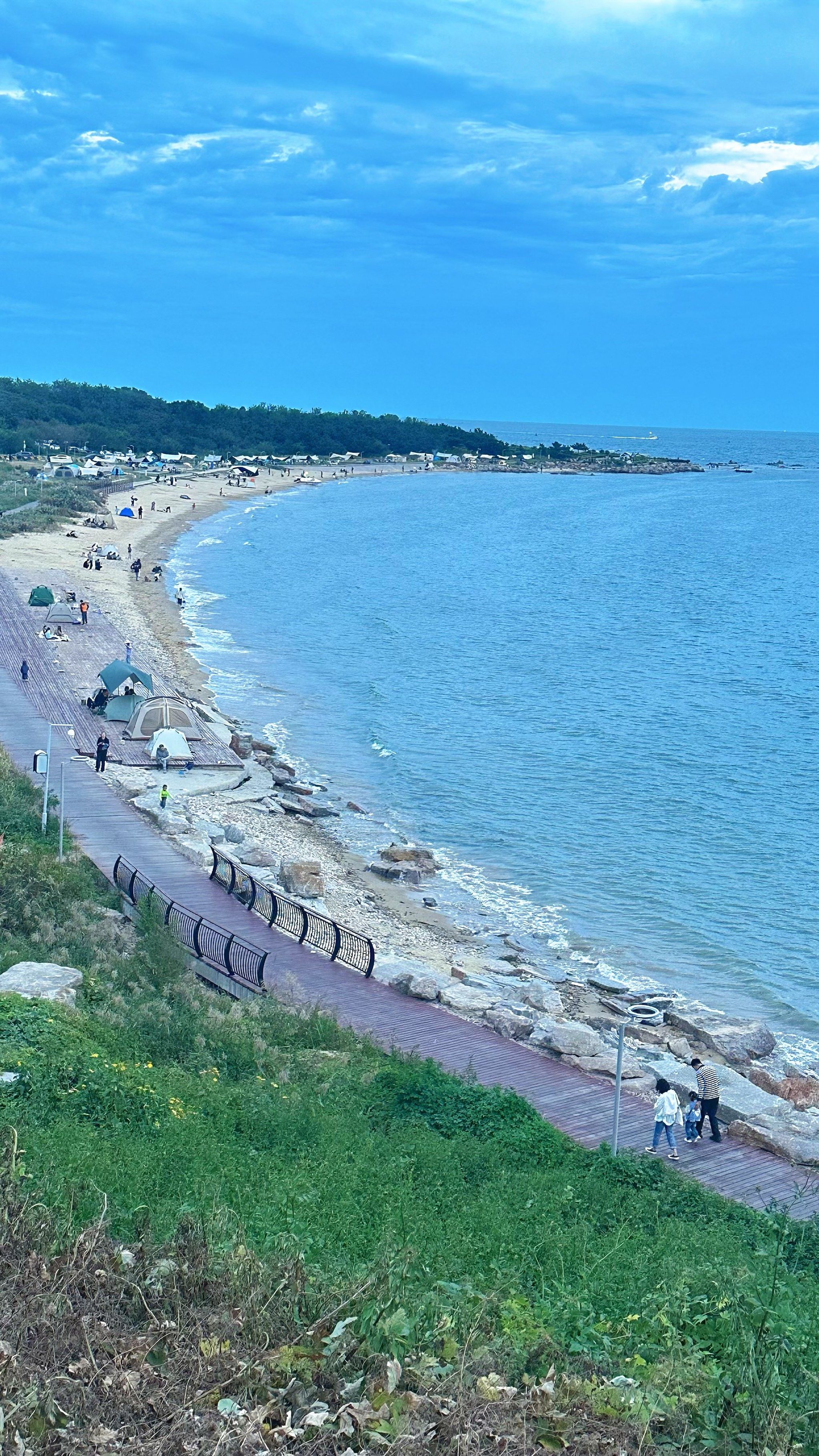 青岛•连三岛沙滩🏖️人少景美