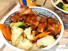 板烧猪肉双拼饭-吉野家(西客站南广场店)