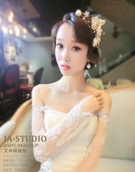 点击看大图 -艾米丽婚纱礼服