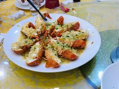 蒜蓉蒸中龙虾-金水门银河酒楼(新埠岛店)