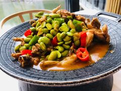毛豆烧田鸡-安吉涵田度假村·水榭居中餐厅
