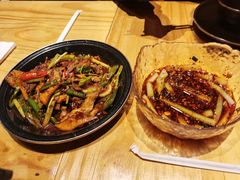 椒香炒牛肚牛舌-十三式重庆江湖菜(金茂览秀城店)