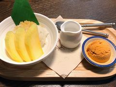 芒果糯米飯配泰式奶茶雪糕-游泰号(黑沙环店)