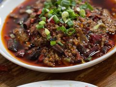 水煮牛肉片-九九牛肉馆(南山路店)