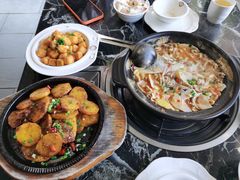 铁板土豆片-李师傅脆肚(华强北店)