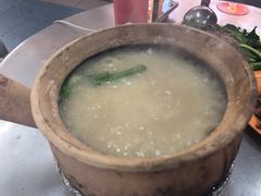 -长城砂煲田鸡粥