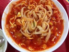 番茄鸡蛋刀削面-北京大学-燕南食堂