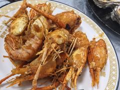 爆炒膏油虾-天宝食坊·啫啫煲大排档(西华路店)