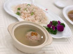 养油清炒虾仁-怡园饭店-餐厅(四望亭店)