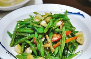 Preserved Meat and String Beans Stir-fry
