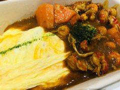 麻辣小龙虾蛋包饭-池奈·咖喱蛋包饭(熙地港店)