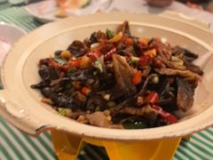 小炒鹿茸菇-楼兰新疆菜(江宁万达店)