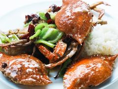 香辣梭子蟹拌饭-日照大牌檔•小船海鲜(万平口店)
