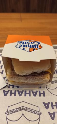 white castle白色城堡迷你汉堡(长宁来福士店)