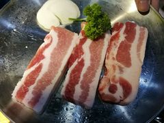 厚切五花肉-老炉家木炭烤肉(长江国际店)