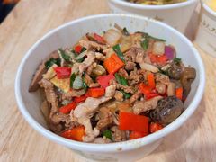 牛肉腰花二合一豆皮-周记热干面豆皮大王(桃花东街店)