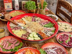 -陈叉子钢盆烤肉(中原万达店)