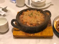 石板蒜蓉虾-小菜园新徽菜(无锡人民路红豆店)