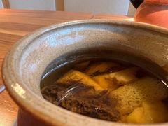 羊肚菌竹荪野菌汤-庆春朴门