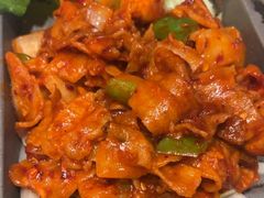 辣炒酱炒五花肉-恩你小木屋·韩式料理(假日广场店)